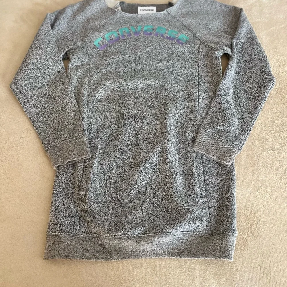 Converse Kids Sweater Dress - Size M (10-12 yrs.) - Picture 8 of 13